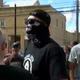 Protesters and counterprotesters face off against each other on the second day of demonstrations in Bethel, Ohio on June 15.
